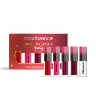 Transfer Proof Liquid Lipstick Kit + Free Lip Plumping Gloss