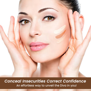 Total Conceal Max Coverage Liquid Concealor - Lightweight & Long Lasting