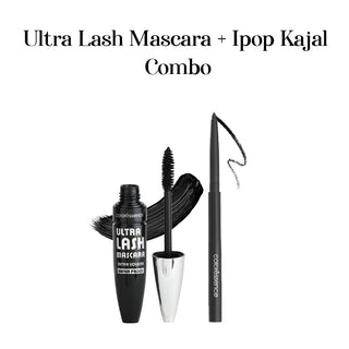 Ultra Lash Mascara and Ipop Kajal Combo