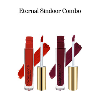 Eternal Sindoor Combo (Red + Maroon)