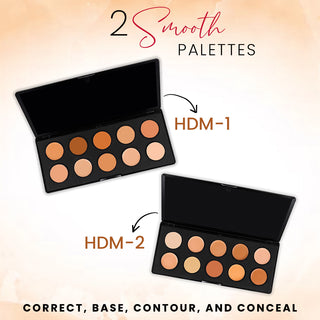 HD Makeup Base Palette (10 shades) + FREE Pre Makeup Base (Auto added to cart)