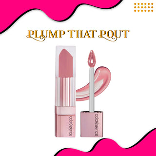 Roseate Plumpkin Tinted Lip Gloss Combo of 3 -(Ice Cube, Mocha, Peaches n Cream)