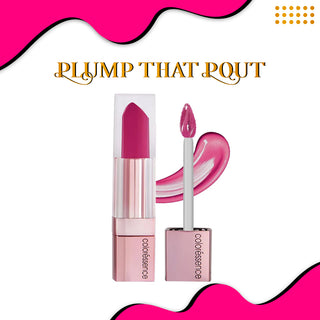 Roseate Plumpkin Tinted Lip Gloss Combo of 3 -(Ice Cube, Mocha, Peaches n Cream)